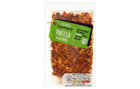 Tesco Paella Seasoning Image
